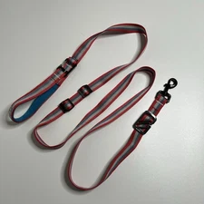 Kurgo Walk About No Pull Dog Training Leash - Red, Blue - 92 in.