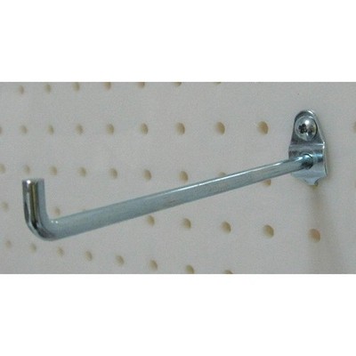 APPROVED VENDOR 5TPD4 Single Rod Pegboard Hook,6 in L,PK10 5TPD4