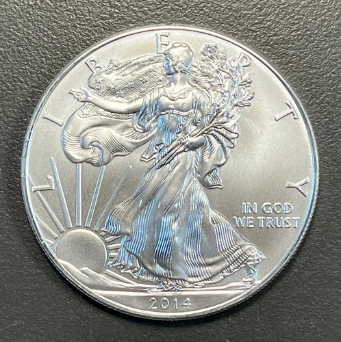 2014 American Eagle Silver Dollar / 1 oz .999 Silver / Uncirculated