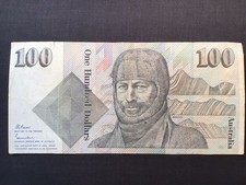 1985 $100 bank note Johnston/Fraser ZCC 508663.