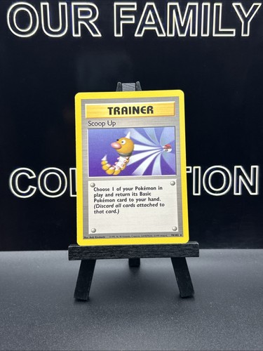 Scoop Up 78/102 Base Set Rare Regular 1999 WOTC Pokemon TCG