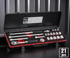 Ko-ken 3286Z Z-EAL 3/8" Drive Socket Wrench Set 21pcs Made in Japan New