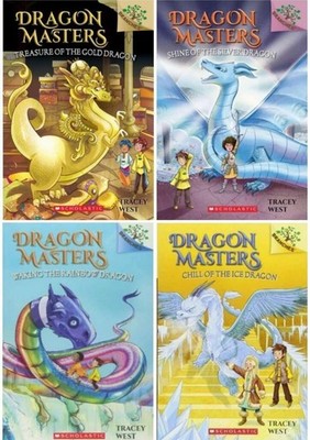 Dragon Masters Series Collection Set ( Books 9- 12 ) By Tracey West NEW