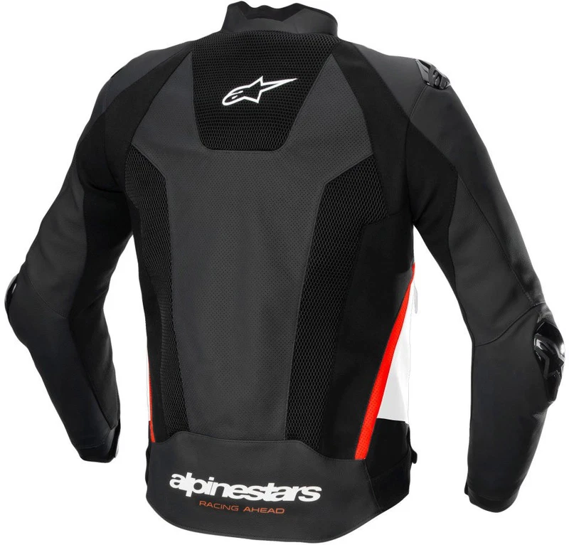 Alpinestars Missile V3 Airflow Leather Black White Red, photo 2 of 3