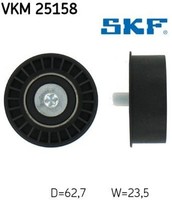 SKF VKM25158 Umlenk-/FüHrungsrolle FüR Zahnriemen Umlenkrolle