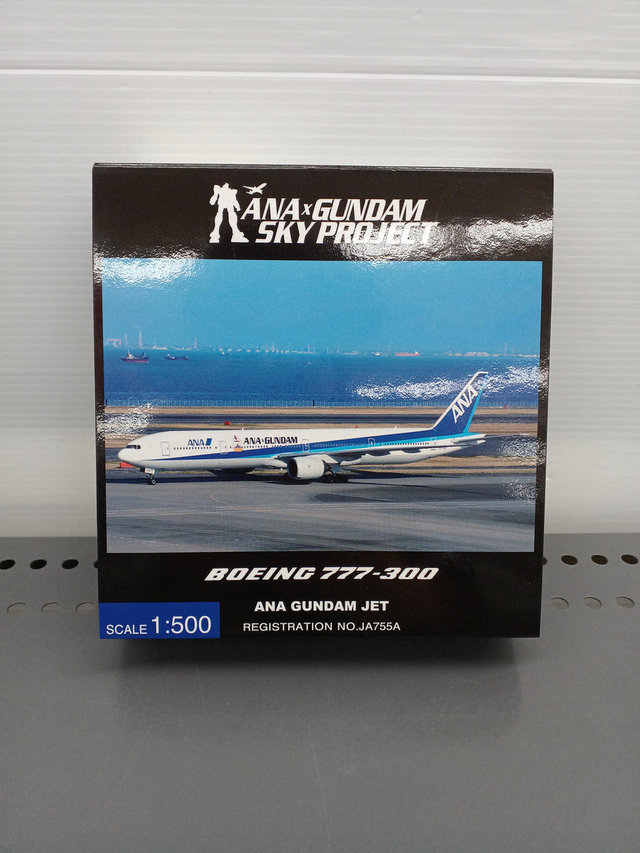 1 500 Model No. ANA Gundam Jet B777 300 JA55A All Nippon 1 500 Model No. ANA Gundam Jet B777 300 JA55A All Nippon