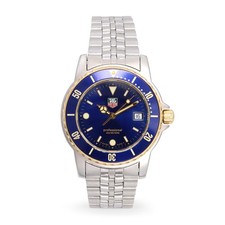 TAG Heuer Stainless Steel Blue Dial Date Quartz Men's Watch WD1223-D0