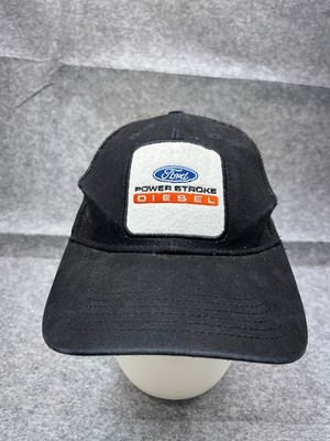Ford Power Stroke Diesel Hat Cap Snap Back Adult One Size Black Cotton Trucker