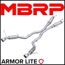 MBRP Armor Lite 3" Cat-Back Exhaust System fits 2012-21 Jeep Grand Cherokee 6.4L