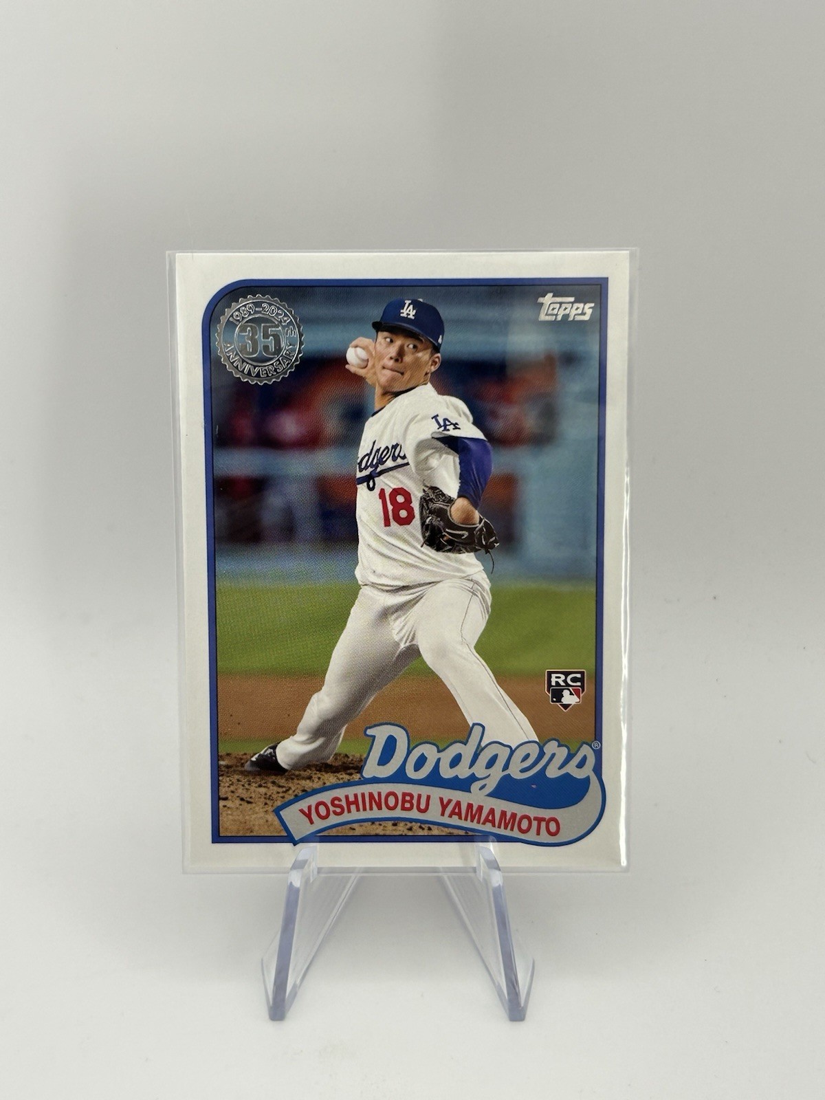 Yoshinobu Yamamoto 2024 Topps #89B2-48 1989 Topps Price
