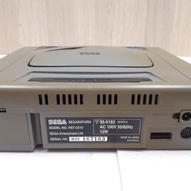 SEGA SATURN CONSOLE JAPAN with 2 Controllers 6 Games Tested HST-3200 NTSC-J