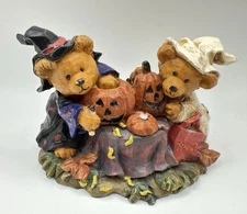 Vintage K's Collection Halloween bear figurine