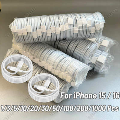 For iPhone 15 16 Plus Pro Max Android USB C to USB C Fast Charger PD Cable Lot