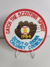 Boy Scouts 1984 Catch The Scouting Spirit SCOUT-O-RAMA Calumet Council Patch