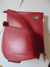 Original Aston Martin DB4 LH Rear Interior Quarter Panel - Red Leather