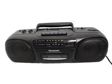 Panasonic RX-FS430 AM/FM Stereo Radio Cassette Recorder  Boombox Tested