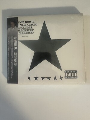 DAVID BOWIE  BLACKSTAR. Japan. CD. SEALED