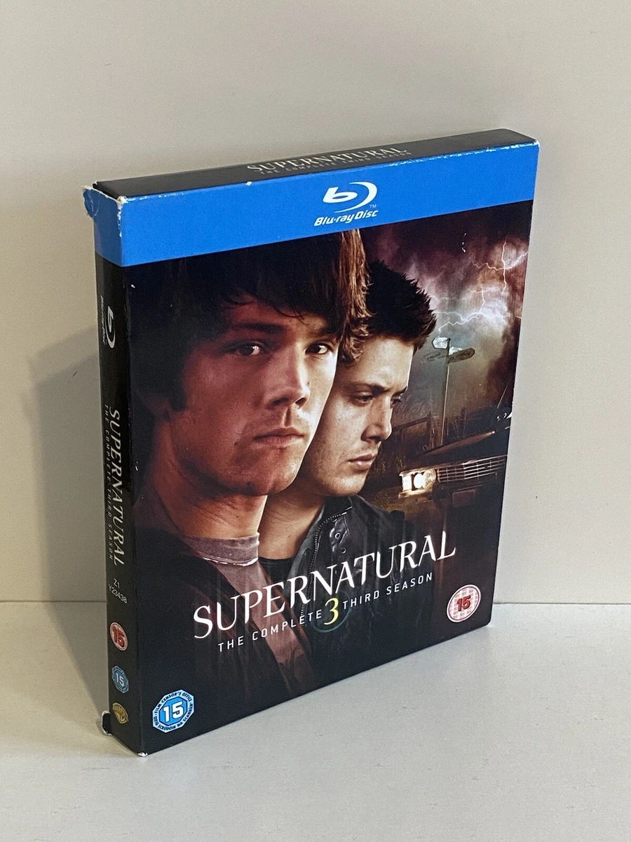 Supernatural Season 3 Blu Ray 3 Disc eBay