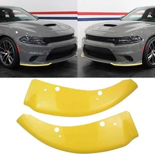 Front Bumper Lip Splitter Trim Cover For Dodge Charger SRT Scat 2015-2022 NEW