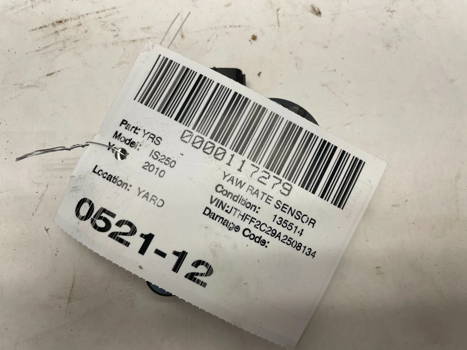 2010-2015 LEXUS IS250C IS350C ТРАНСФОРМИРУЕМЫЙ ДАТЧИК СКОРОСТИ РЫСКАНИЯ МОНИТОР 89183-48020 - Изображение 3 из 3