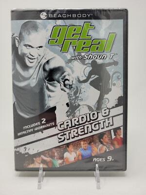 Get Real w/ Shaun T: Cardio & Strength Exercise DVD - NEW
