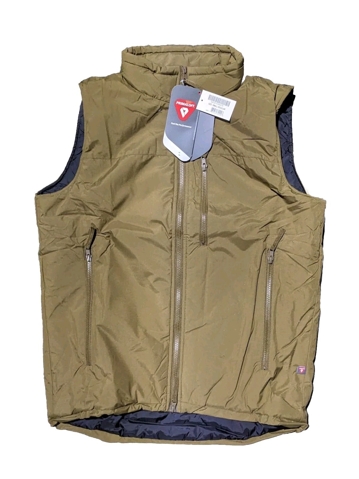 ECW Gen 3 PCU Level 7 Primaloft Extreme Cold Weather Coyote VEST BAF Run BIG !