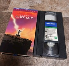 1986 Vintage Short Circuit Movie VHS Tape EUC Tested Steve Guttenberg