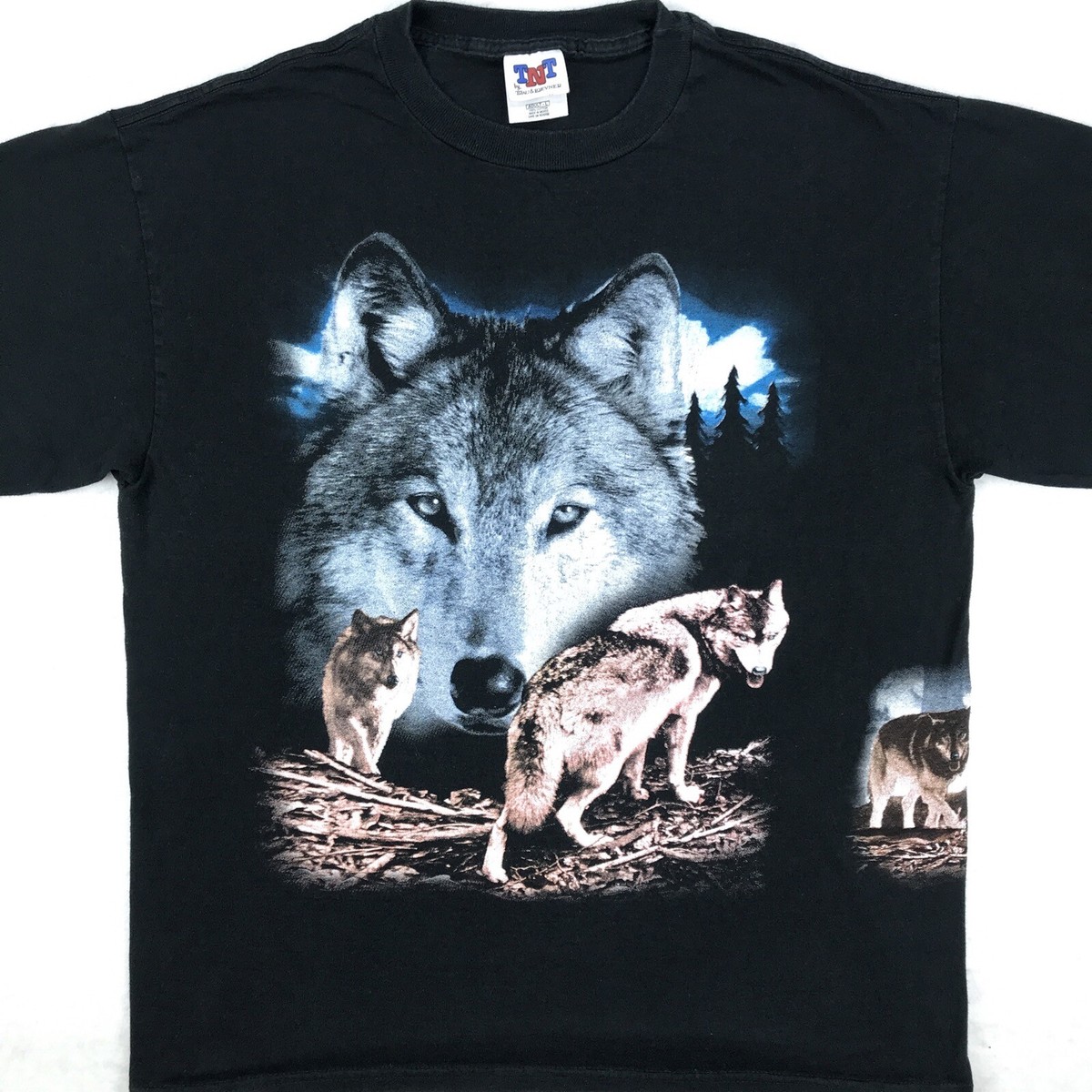 トップス 90s A Cow, A Moon, A Big City T-shirt Vintage 90's