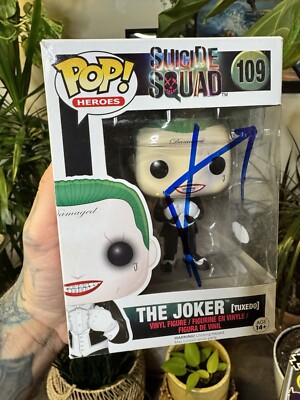 Funko Pop! Vinyl: DC Universe - The Joker (in Tuxedo) - Signed Jared Leto COA