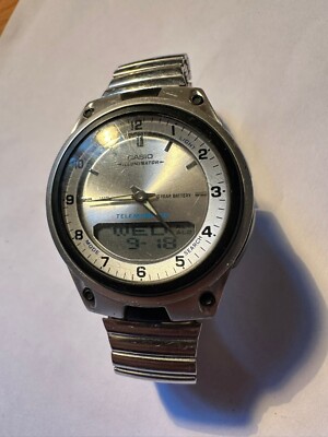 VINTAGE CASIO ILLUMINATOR TELEMEMO 30 WATCH WORKING