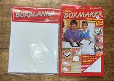 Set Of Aleene’s Box Maker Kit AND Box Blanks  NIB SW8