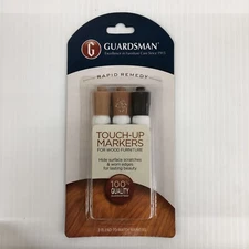 Guardsman Wood Touch-Up Markers - 3 Colors - Touch-Up and Repair Scratches -...