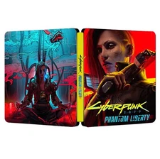 Limited Cyberpunk 2077 Phantom Liberty DLC Edition Steelbook Case Custom Made