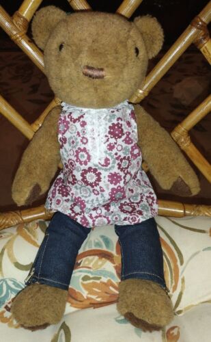 Zylie FAO Schwartz Bear 18" Clothes Plush Stuffed Animal Toy Jointed Toys R Us J - Picture 4 of 4