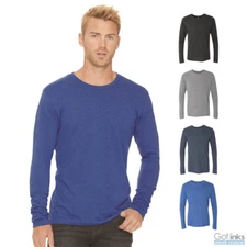 Next Level Triblend Long Sleeve Crew T-Shirt Soft Stretchy Lightweight Tee 6071