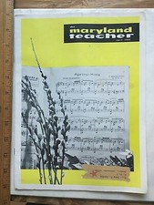 1965 The Maryland Teacher Magazine. Lots of Continuing Education Ads. 