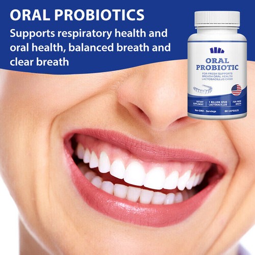 Oral Probiotic Support Healthy Teeth and Gums (60 Capsules) - Picture 5 of 6