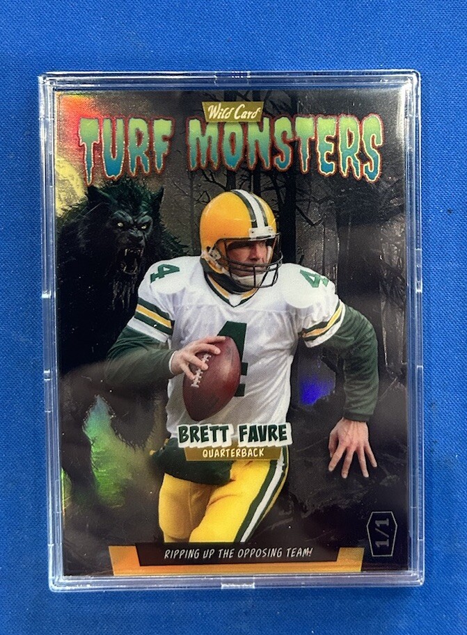 Brett Favre 2024 Wild Card Turf Monsters /1 🔥🔥 Green Bay Packers