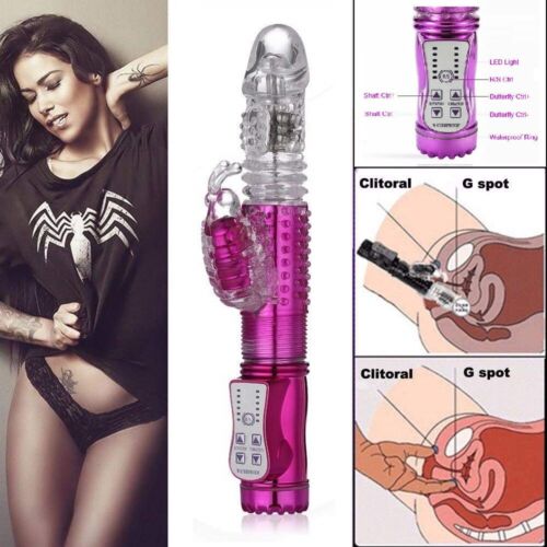 Multispeed Thrusting Rabbit Vibrator Sex-toys for Women Dildo G Spot Massager eBay image