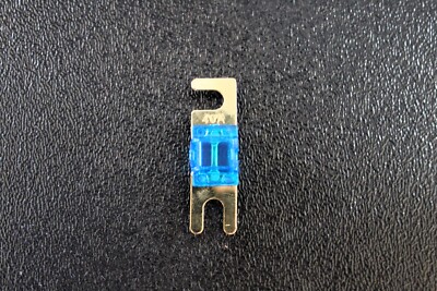 1 PK 60 AMP MINI ANL FUSES NICKEL PLATED INLINE AFC AFS BLADE AUTO CAR MANL60
