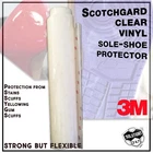3M Clear Protection Bra Protector Film Shield Sole Sticker Decal Shoes Sneakers