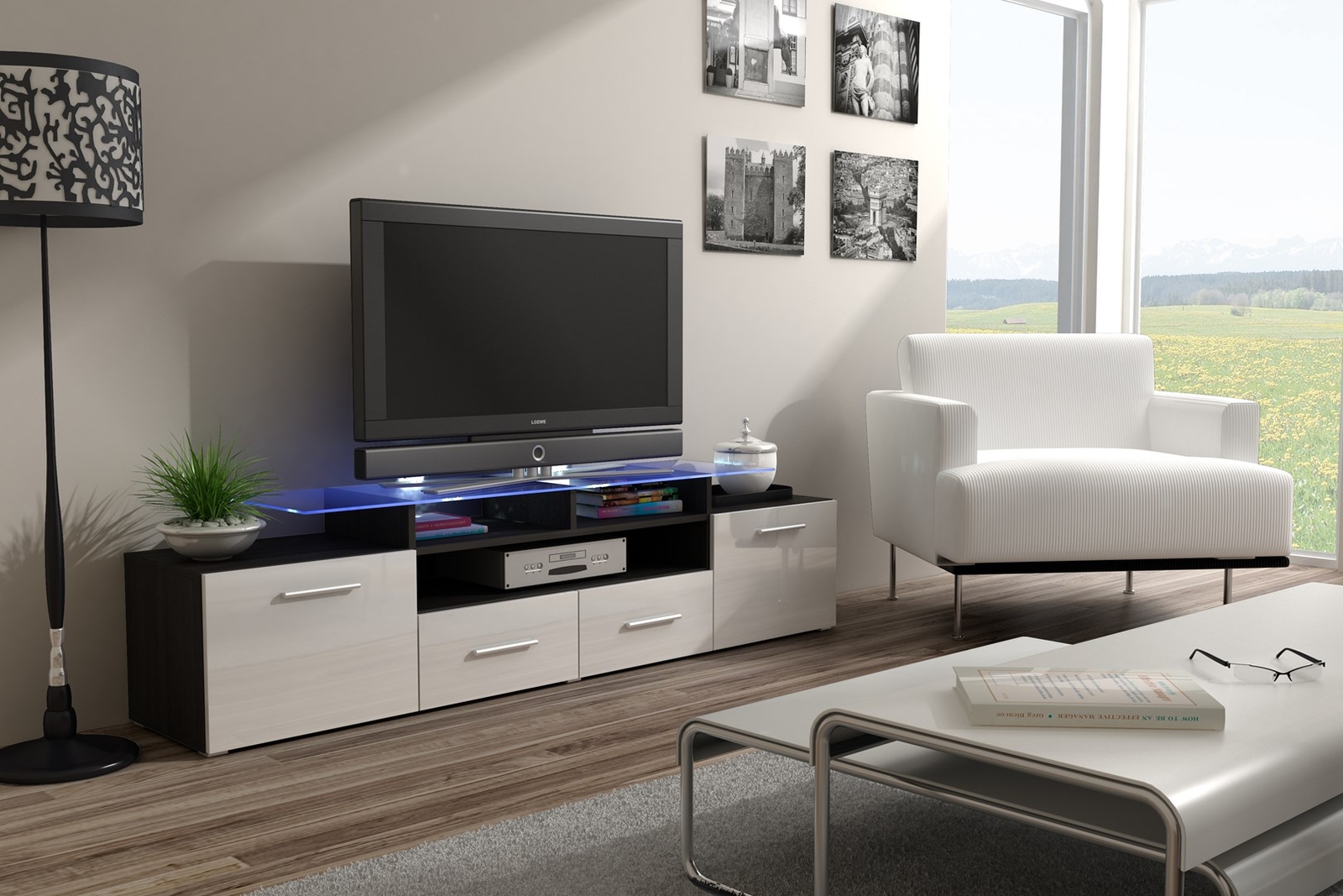 Cama EVORA WEBI TV-Выставочный и развлекательный центр 2 Schubladen Cama MEBL 51090₽