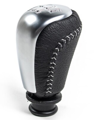 2004-2006 Pontiac GTO 6 Speed Manual T56 Shift Knob Gray Stitch