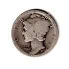 New Listing1916 mercury dime