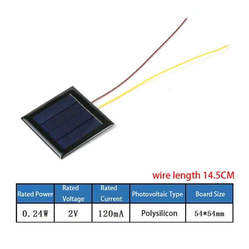 1V 2V 3V 5V 5.5V 6V 7.5V 10V Solarmodul Solarpanel Solarzelle Photovoltaikmodul - Bild 2 von 30
