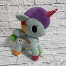 Tokidoki Unicorno Aurora Blue Rainbow Plush Toy Stuffed Animal Unicorn 10