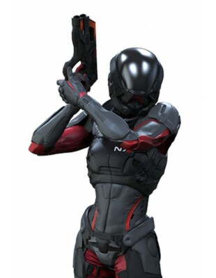 McFarlane TOPS MASS EFFECT ANDROMEDA SARA RYDER ACTIONFIGUR NEU NEU