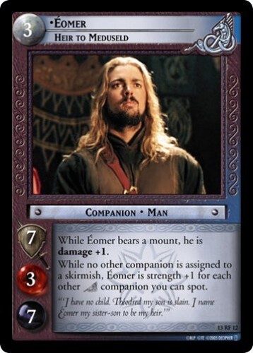 LotR TCG Bloodlines BL LEGENDS SET FOIL 13RF1 - 13RF18 COMPLETE LP/MINT - Picture 13 of 18