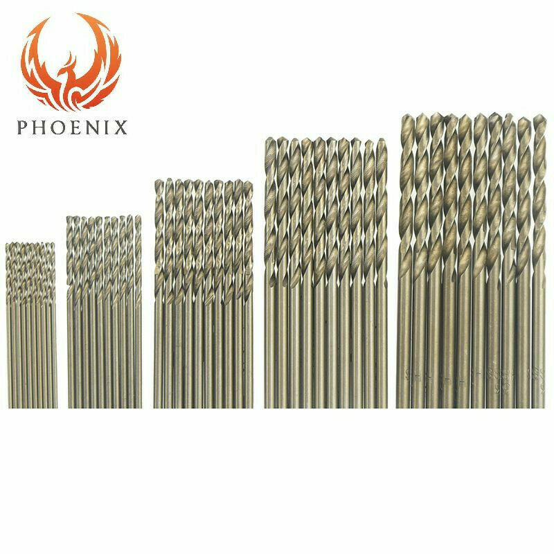 10PC 1mm 1.5mm 2mm 2.5mm 3mm Titanium Coated Steel Drill Bits eBay