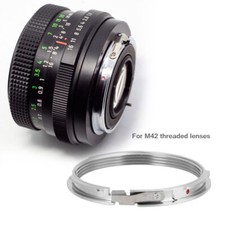 M42 Lens To Pentax PK K Mount Adapter Ring Focus M42-PK Accessory GS